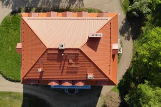 IGS - Valmis tiilikatto | Ormax Kaitamontie | Betoninen kattotiili