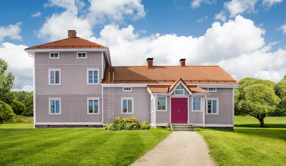 Ormax savitiilenpunainen betonikattotiili