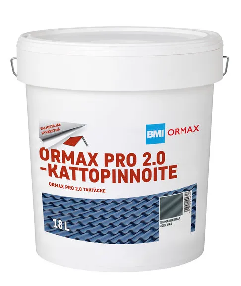 IMG - Ormax Pro 2.0 -kattopinnoite purkki 18L - 486 px / 575 px